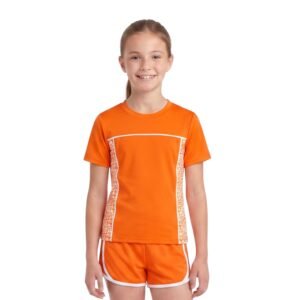 DIRTY CLOTHES Girls Quick-Dry 2-Piece Swimsuit Set–Two Layered Crew Neck Tops with Three Layered Swim Shorts–Comfortable Swimwear for Beach & Pool (5-14Y)